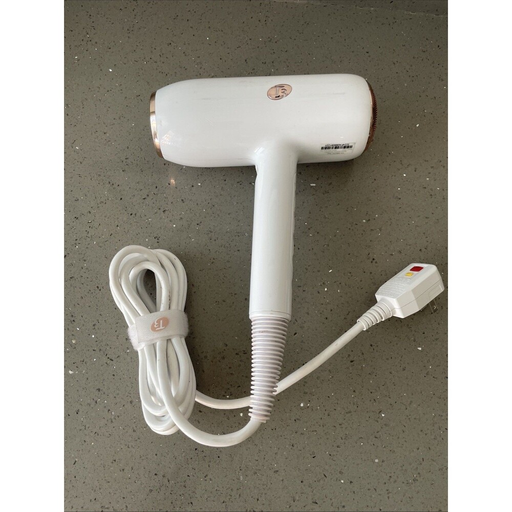 T3 Featherweight StyleMax 1875W Hair Dryer - White & Rose Gold 77832